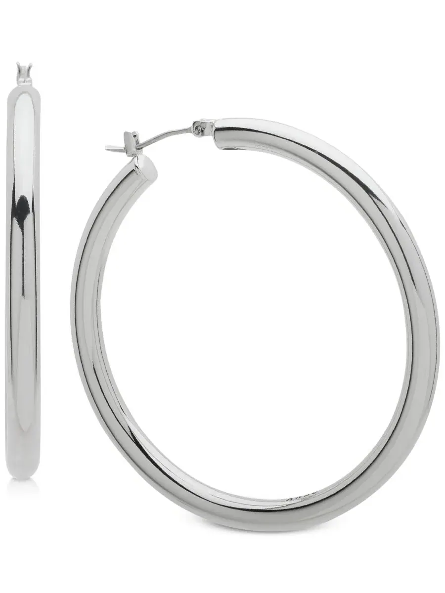 Серьги-кольца DKNY