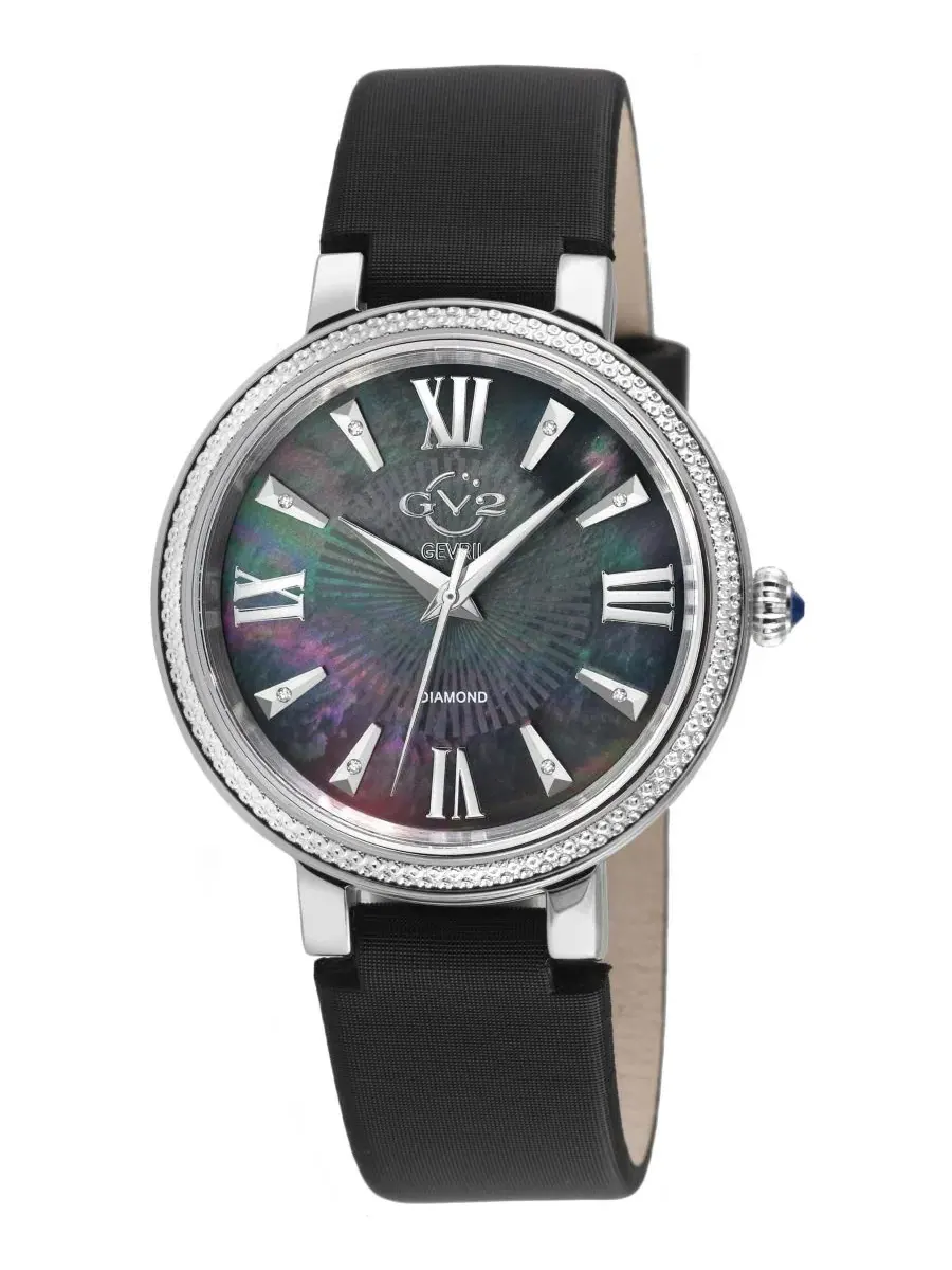Женские часы Genoa Swiss Quartz Diamond Hand made Italian leather Strap GV2 by Gevril — изображение 1 из 1
