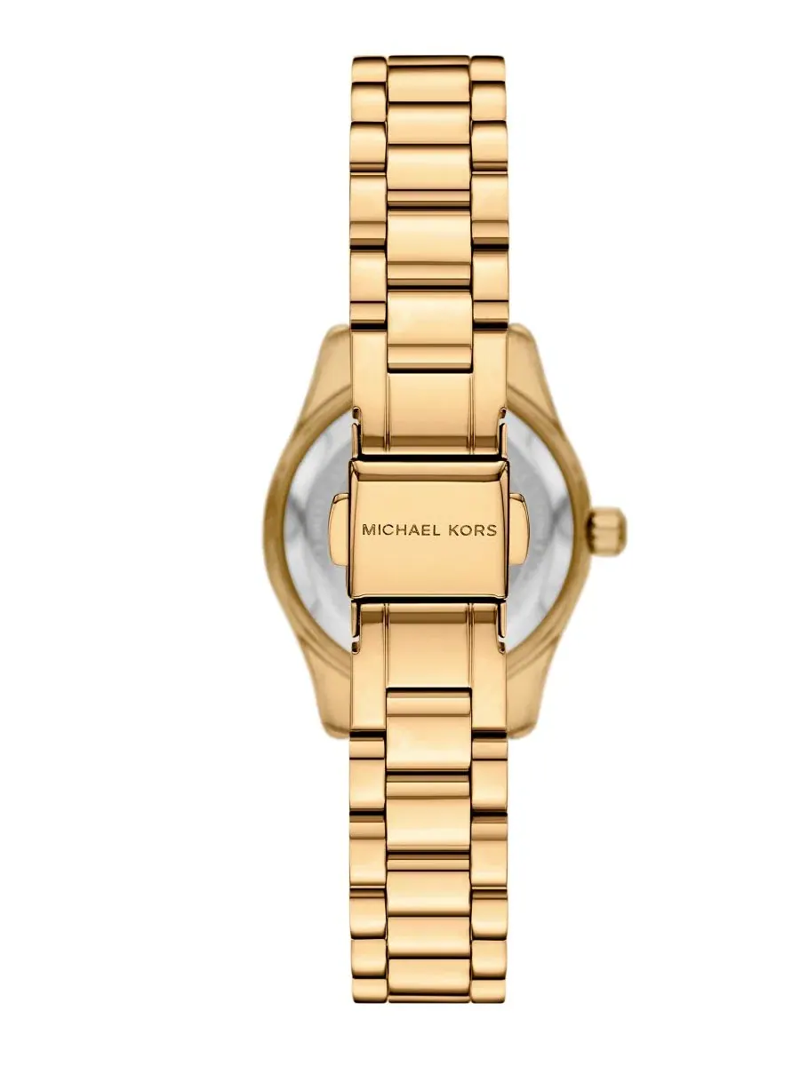 Женские часы Lexington с золотистым корпусом из нержавеющей стали, 26 мм Michael Kors — изображение 2 из 6, оттенок золото