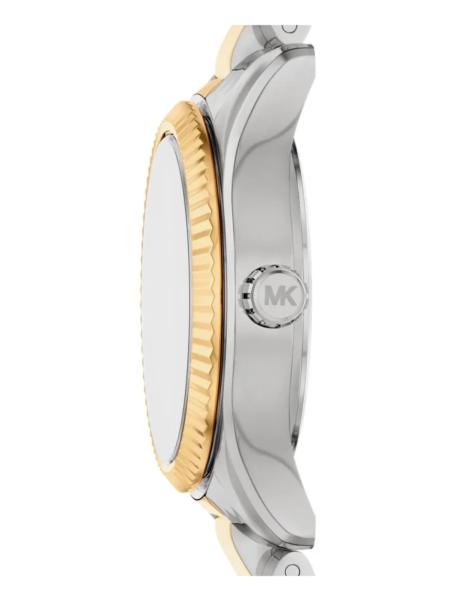 Женские часы Lexington Three-Hand Two-Tone Stainless Steel Watch 26 мм Michael Kors — изображение 3 из 9, оттенок мульти