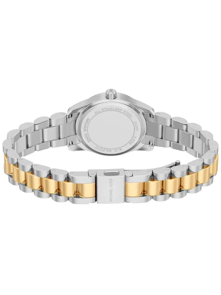 Женские часы Lexington Three-Hand Two-Tone Stainless Steel Watch 26 мм Michael Kors — изображение 5 из 9, оттенок мульти