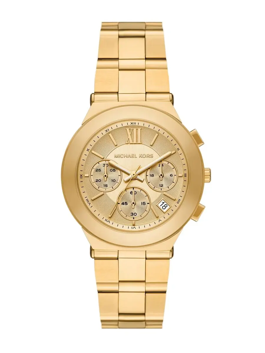 Женские часы Billie Quartz Chronograph Gold Stainless Steel Michael Kors — изображение 1 из 6, оттенок золото