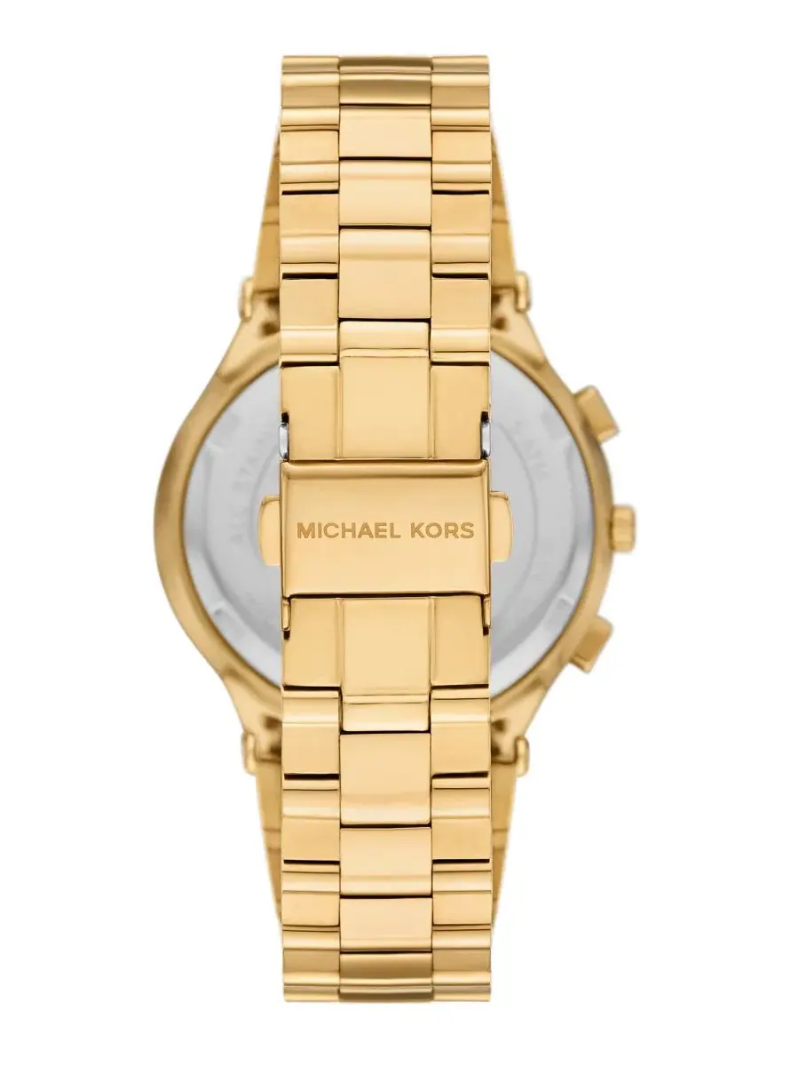 Женские часы Billie Quartz Chronograph Gold Stainless Steel Michael Kors — изображение 3 из 6, оттенок золото