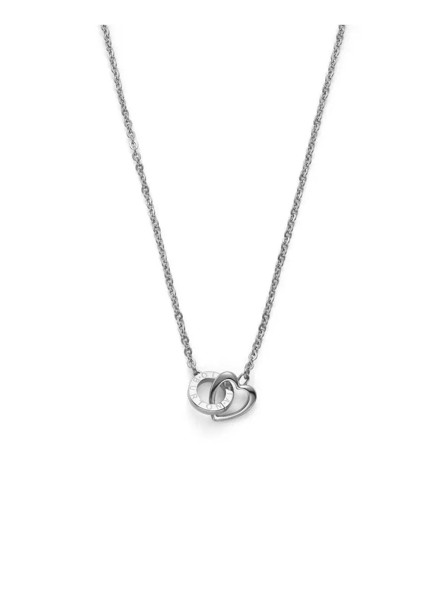 Колье-подвеска Kindred Interlink из нержавеющей стали Olivia Burton — изображение 1 из 4, оттенок серебряный
