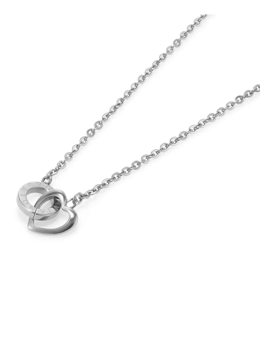 Колье-подвеска Kindred Interlink из нержавеющей стали Olivia Burton — изображение 3 из 4, оттенок серебряный