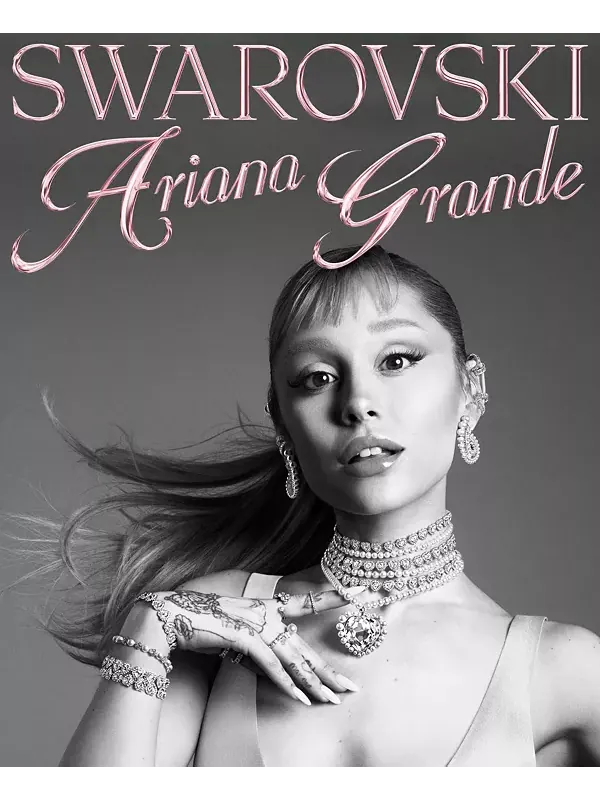 Браслет Ariana grande x с круглым огранкой и белым родиевым покрытием Swarovski — изображение 3 из 4, оттенок белый