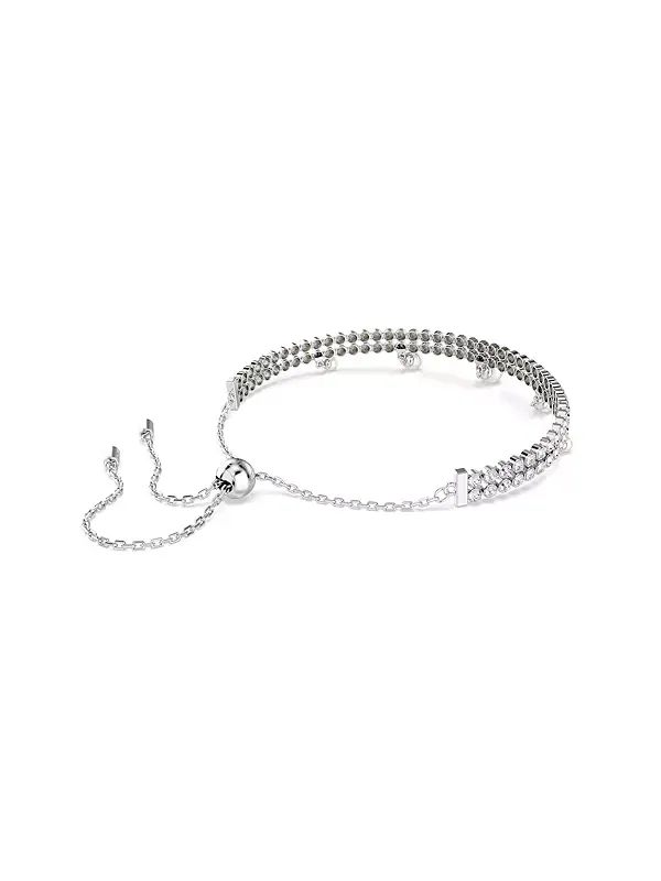 Браслет Ariana grande x с круглым огранкой и белым родиевым покрытием Swarovski — изображение 4 из 4, оттенок белый