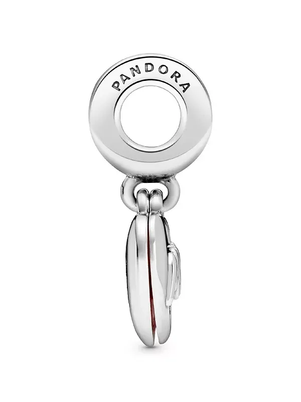 Подвеска-Сердечко с надписью «Мама» из кубического циркония Pandora — изображение 3 из 4, оттенок розовый