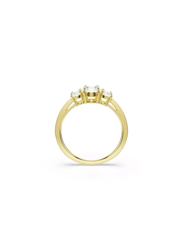 Кольцо Stilla Attract с золотым покрытием Swarovski — изображение 3 из 4, оттенок золото