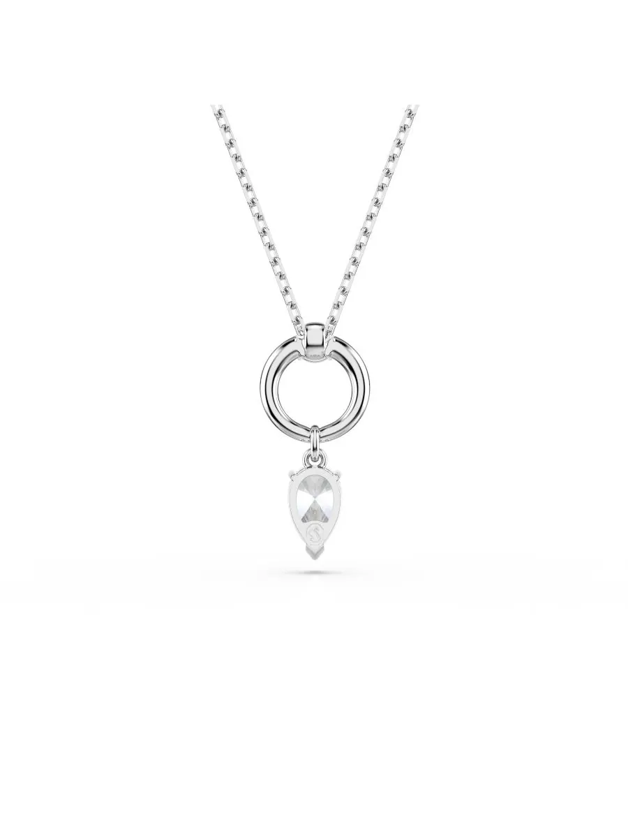 Подвеска-колье Месмера с родиевым покрытием Swarovski — изображение 5 из 7, оттенок серебристый прозрачный