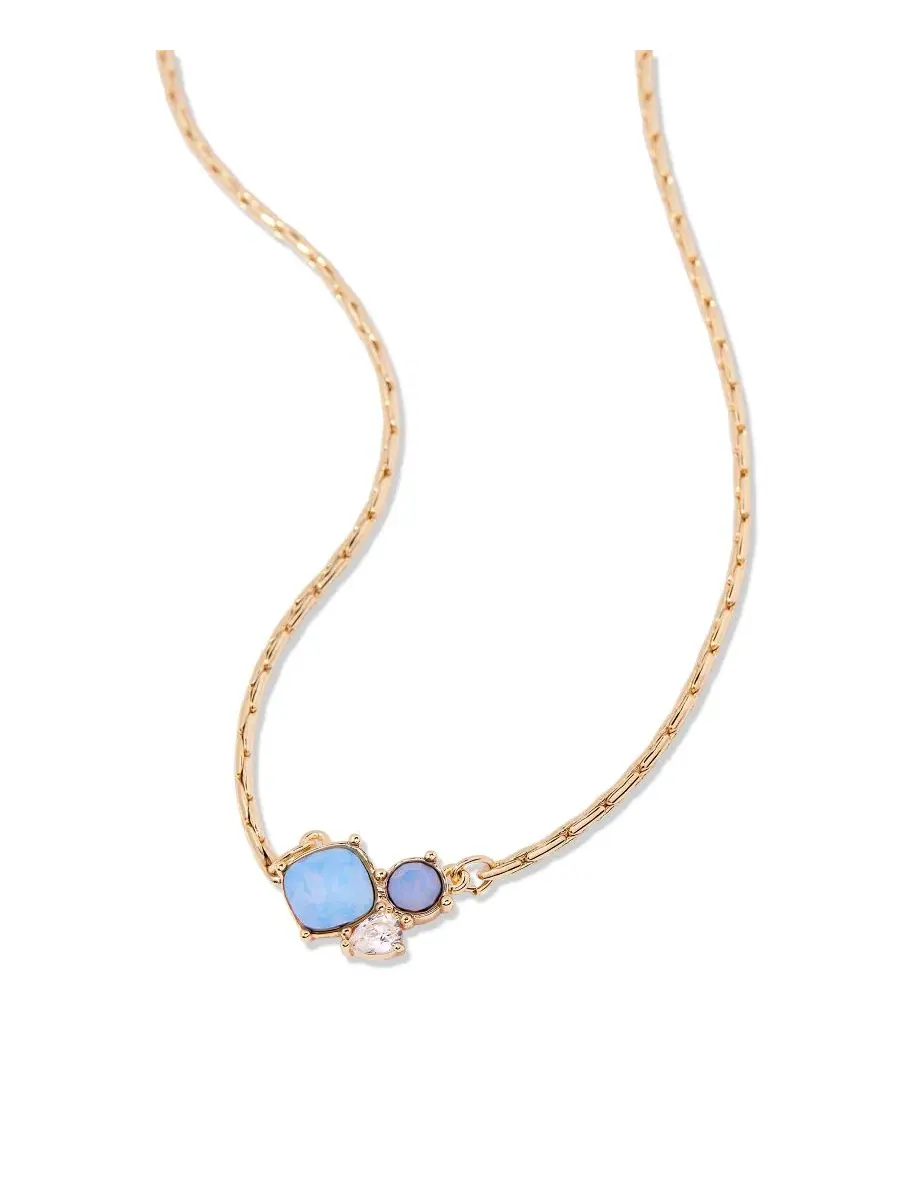 Колье с опалом Victoria Opal Necklace brook & york — изображение 2 из 3, оттенок золото
