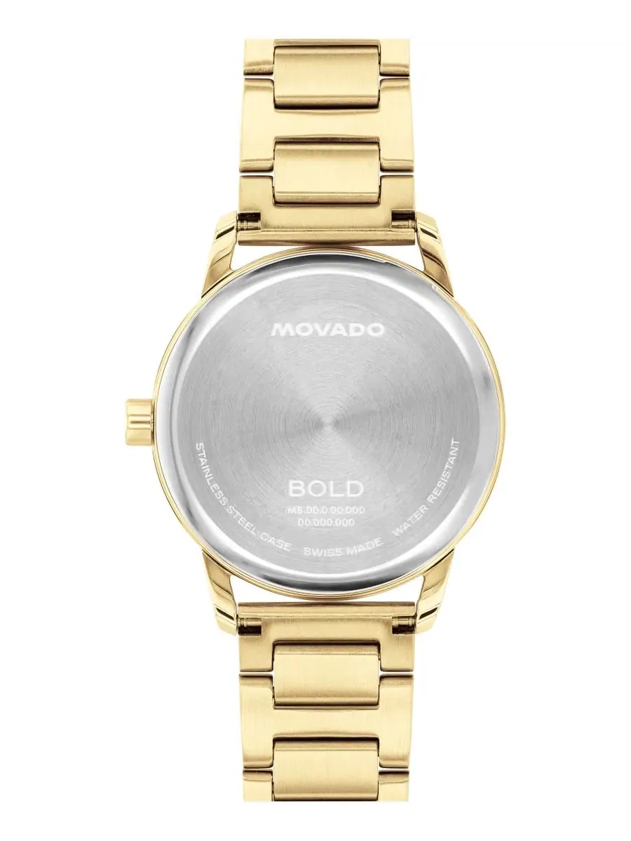 Женские часы Bold Echo, Swiss quartz, 30 мм Movado — изображение 3 из 4, оттенок золото