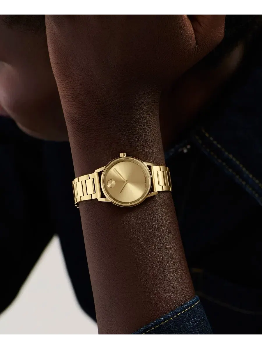 Женские часы Bold Echo, Swiss quartz, 30 мм Movado — изображение 4 из 4, оттенок золото