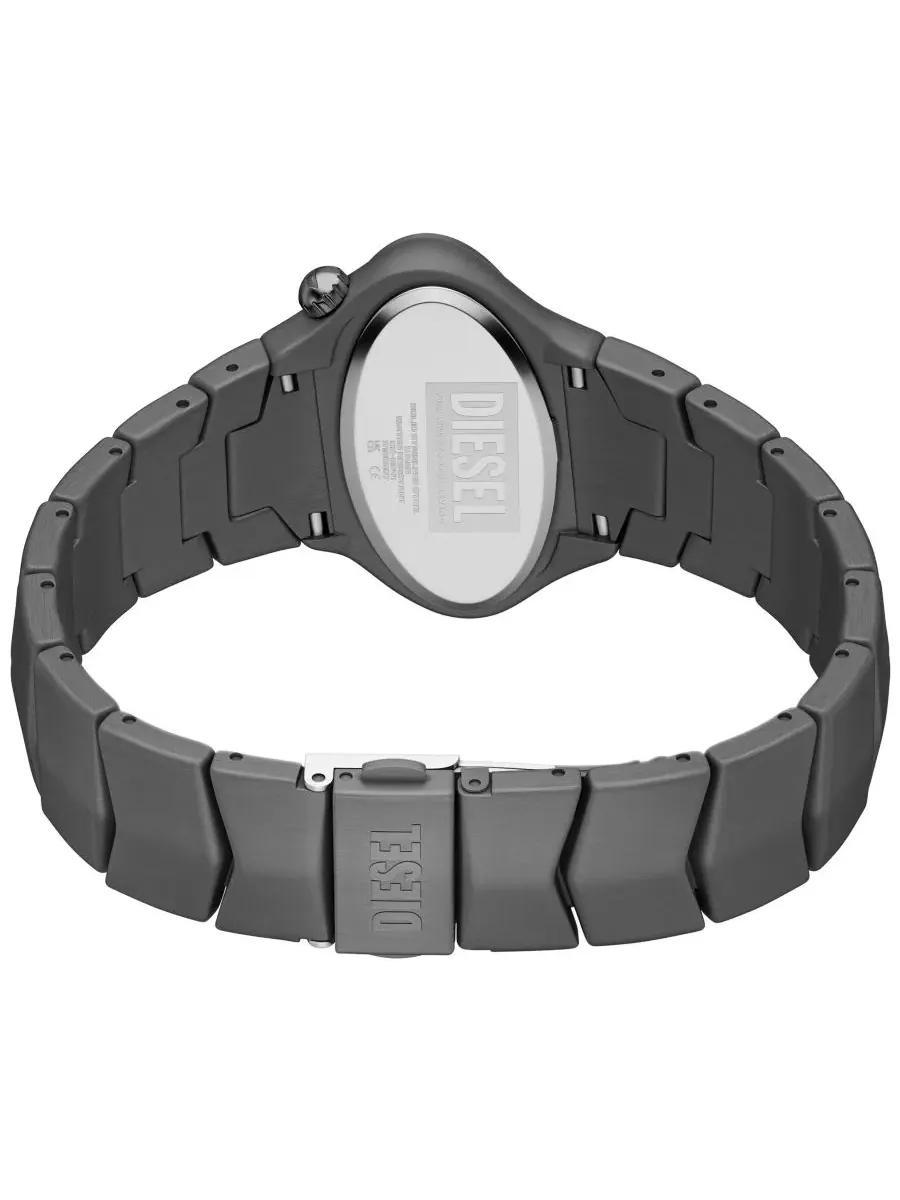 Мужские часы D-Rush Quartz из нержавеющей стали, 42 мм — изображение 5 из 7, оттенок серый