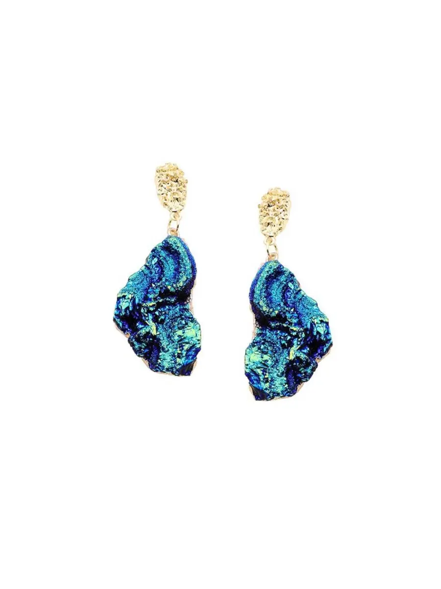 Серьги-каффы с декором — изображение 1 из 3, оттенок серебряный