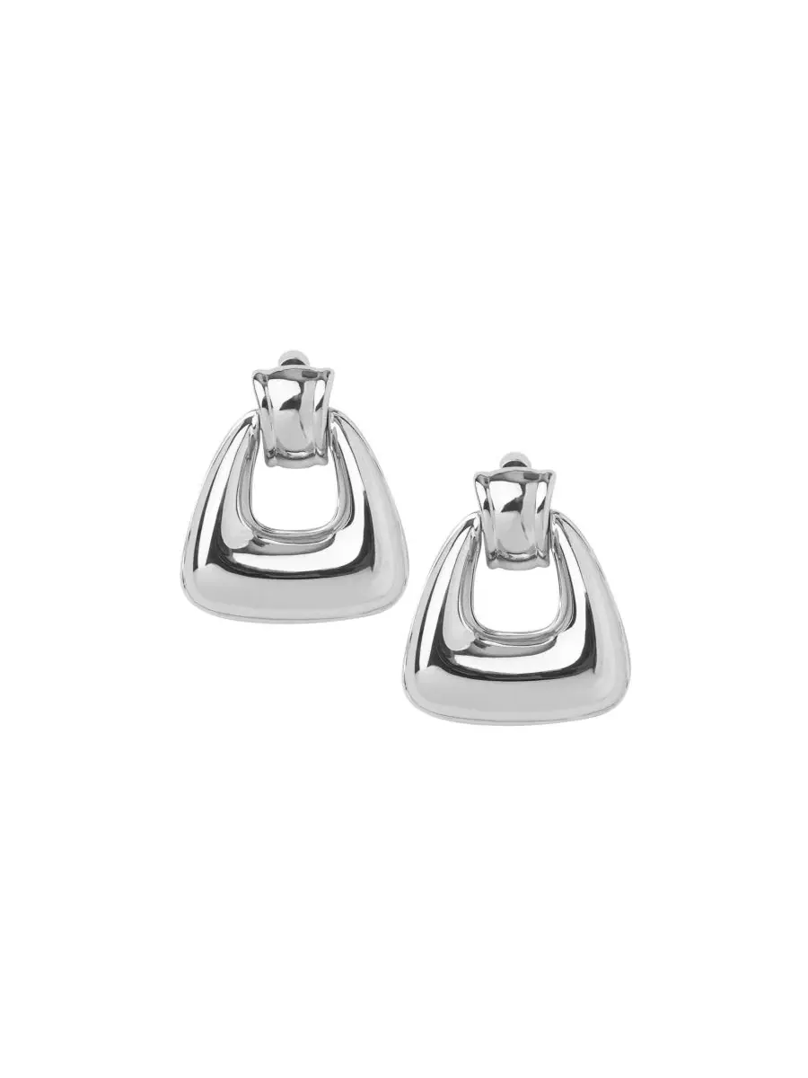 Серебряные серьги Остуни Retro Chic — изображение 1 из 3, оттенок серебряный