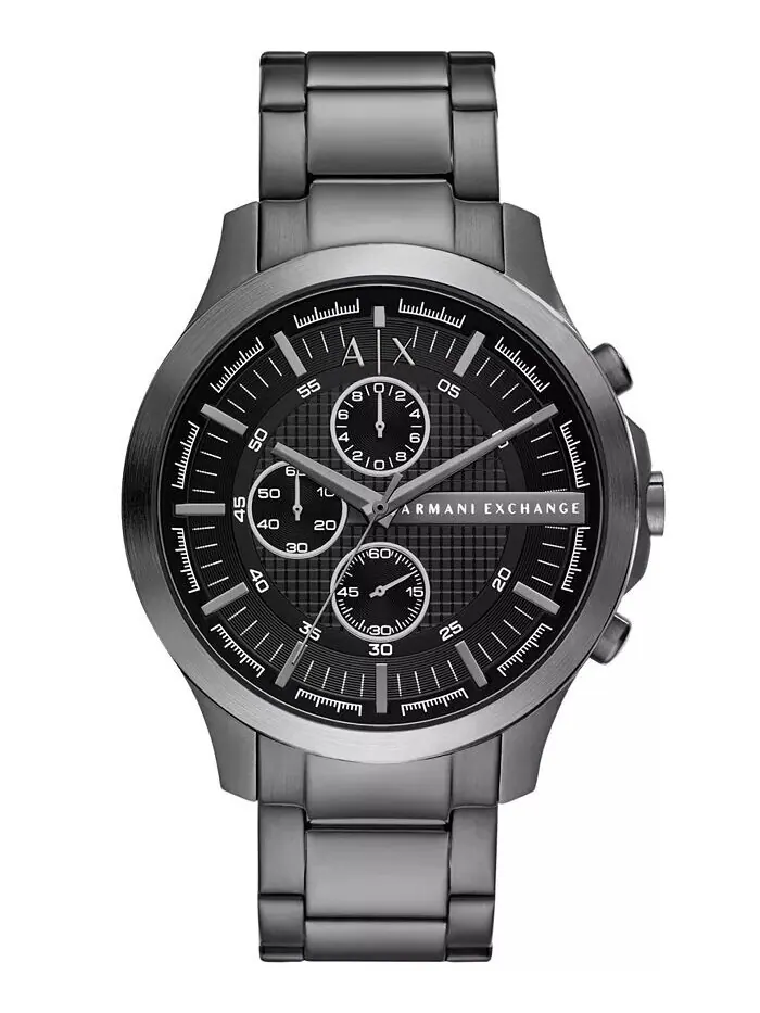 Мужские часы Hampton с хронографом из бронзы из нержавеющей стали, 46 мм A|X Armani Exchange — изображение 1 из 6