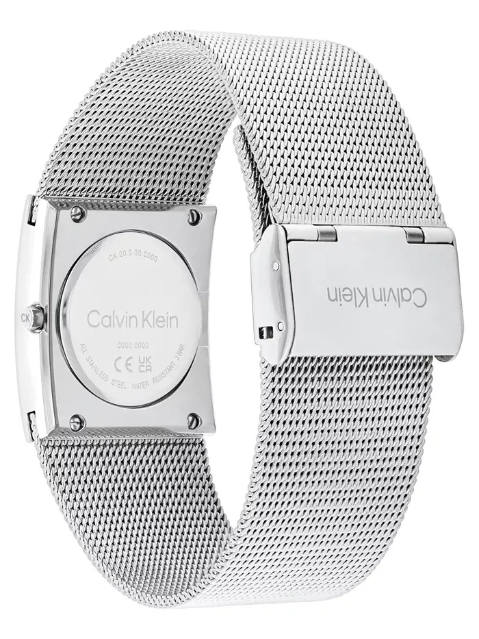 Женские часы Pulse Silver из нержавеющей стали с сетчатым браслетом, 26.40 мм Calvin Klein — изображение 3 из 7