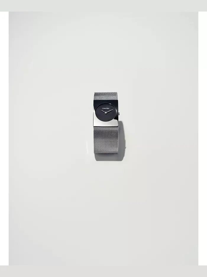 Женские часы Pulse Silver из нержавеющей стали с сетчатым браслетом, 26.40 мм Calvin Klein — изображение 4 из 7