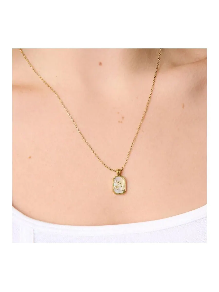 Кулон с зодиакальным созвездием и камнем рождения, модель Birthstone Zodiac Pendant Little Sky — изображение 3 из 5