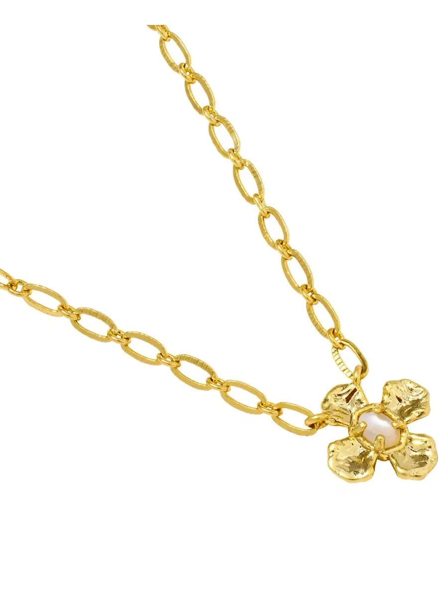Кулон-подвеска с имитацией жемчуга Leanne Kendra Scott — изображение 3 из 4, оттенок золото