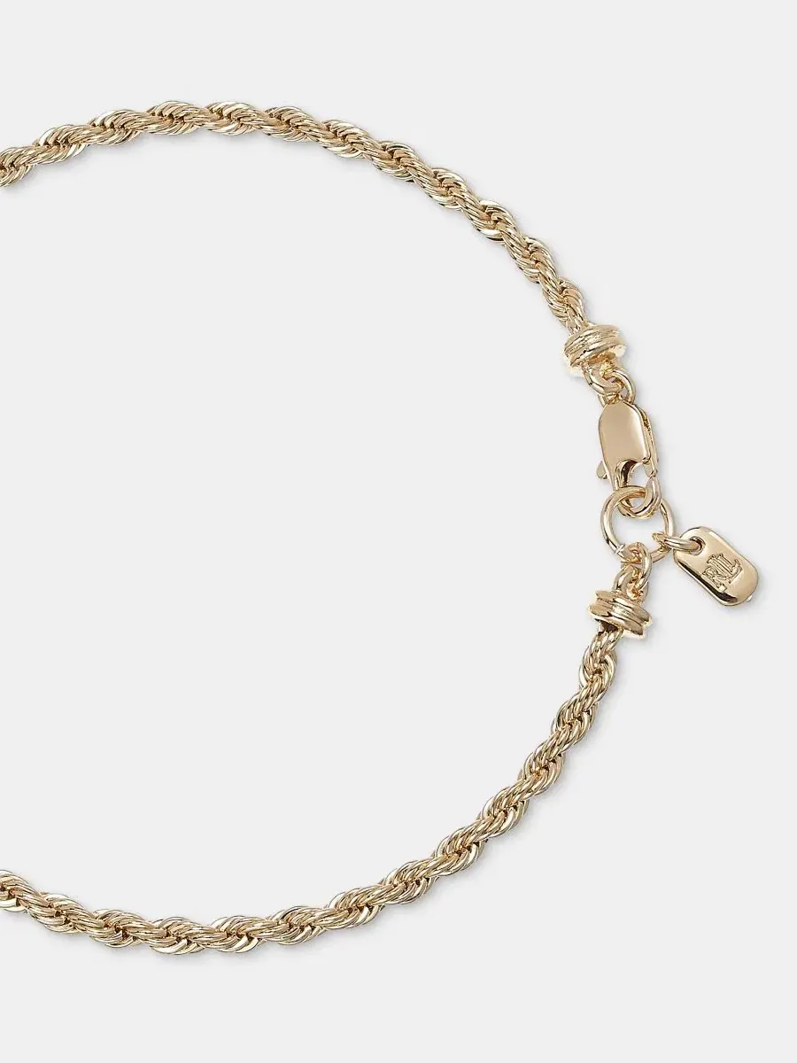 Колье-цепь якорного плетения, 106 см Lauren Ralph Lauren — изображение 4 из 5, оттенок золото