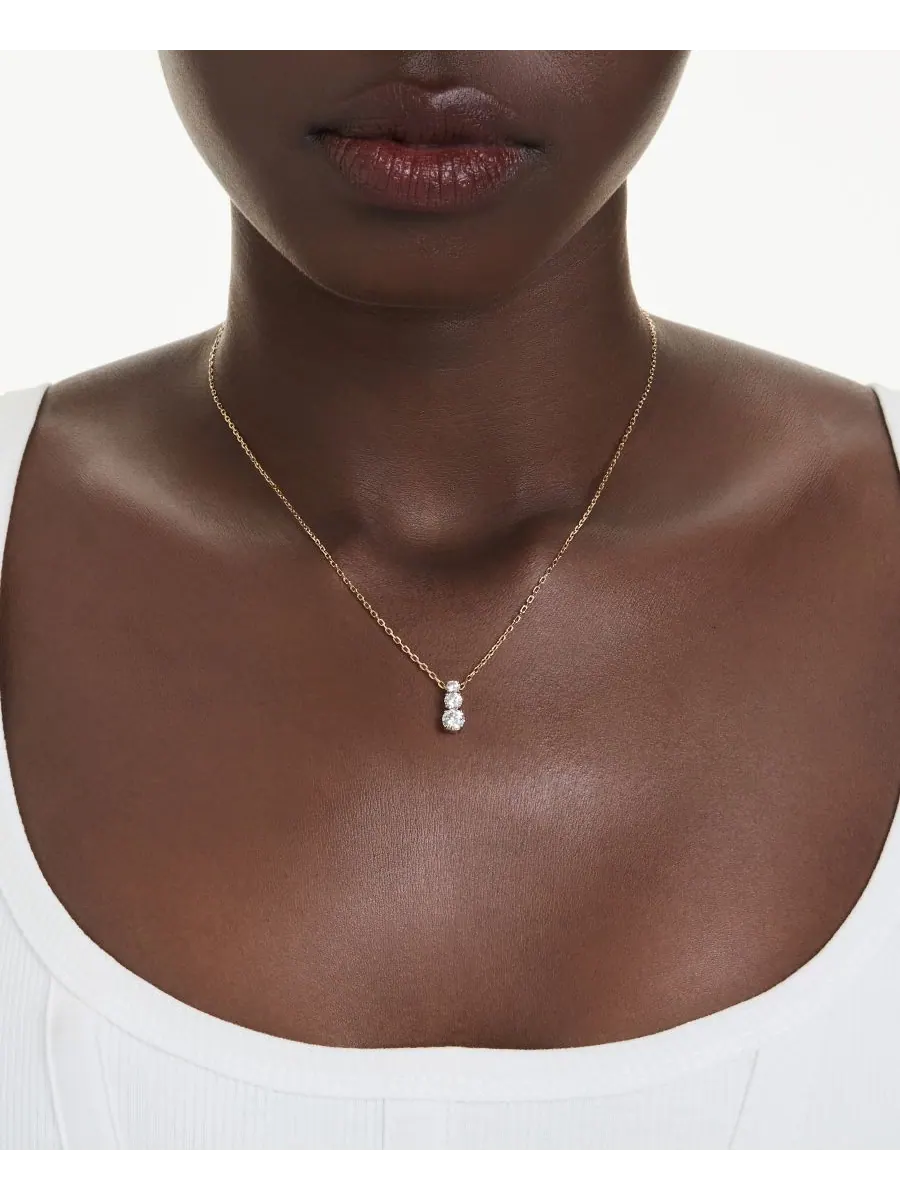 Подвеска Stilla Attract с золотым покрытием Swarovski — изображение 6 из 7, оттенок золото