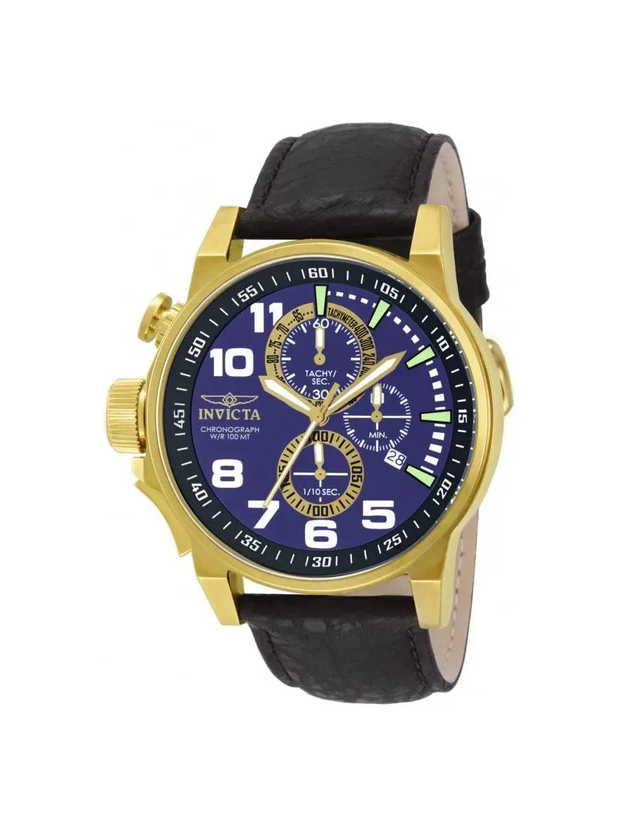 Часы унисекс 13055 I-Force Lefty Quartz Chronograph Dial Watch Invicta