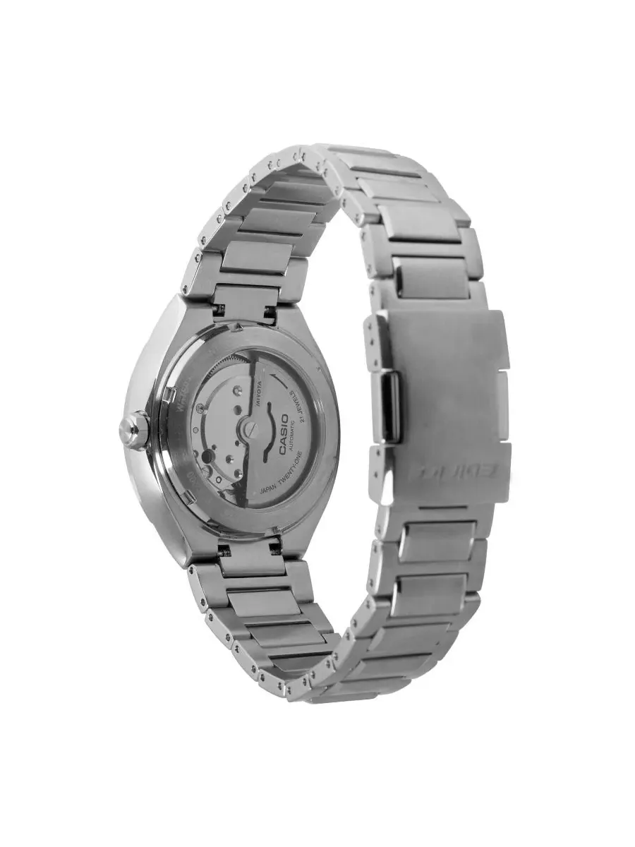 Наручные часы Edifice Silver Stainless Steel Automatic 38мм G-Shock — изображение 3 из 3, оттенок серебряный