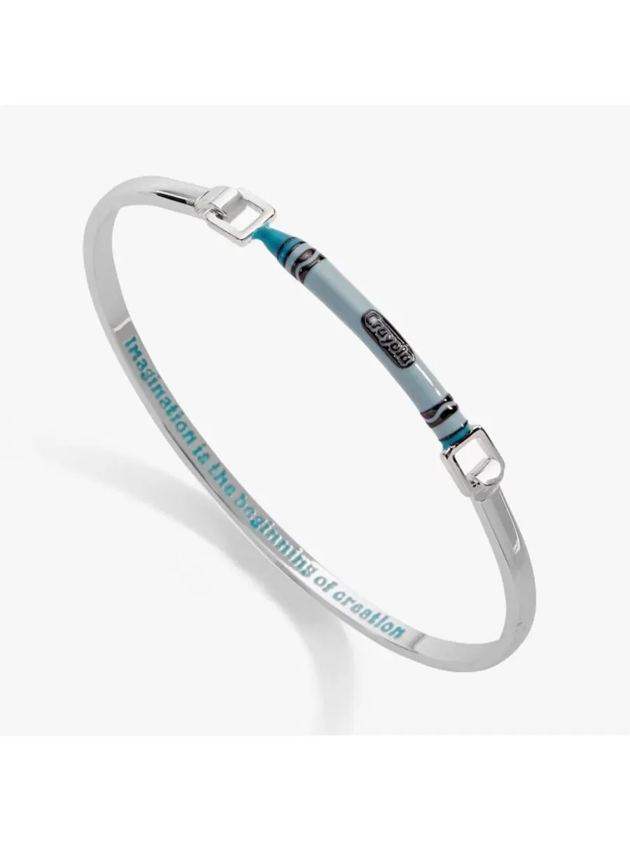 Браслет-пружинка Crayon Teacher Appreciation Alex and Ani — изображение 1 из 3, оттенок серебряный