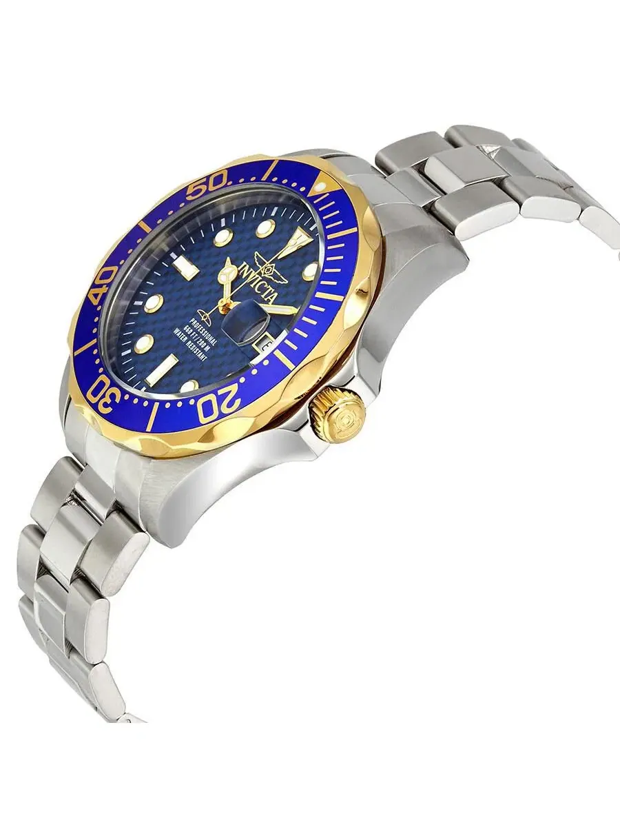 Мужские кварцевые часы Grand Diver 12566 с циферблатом Invicta — изображение 2 из 3, оттенок золото