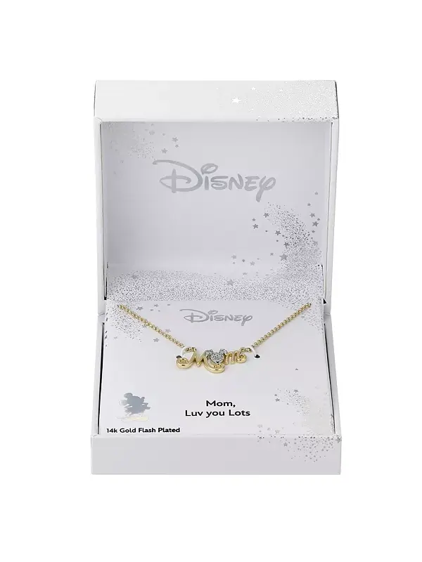 Ожерелье с изображением мамы Микки Мауса из кубического циркония Disney — изображение 4 из 4, оттенок мульти