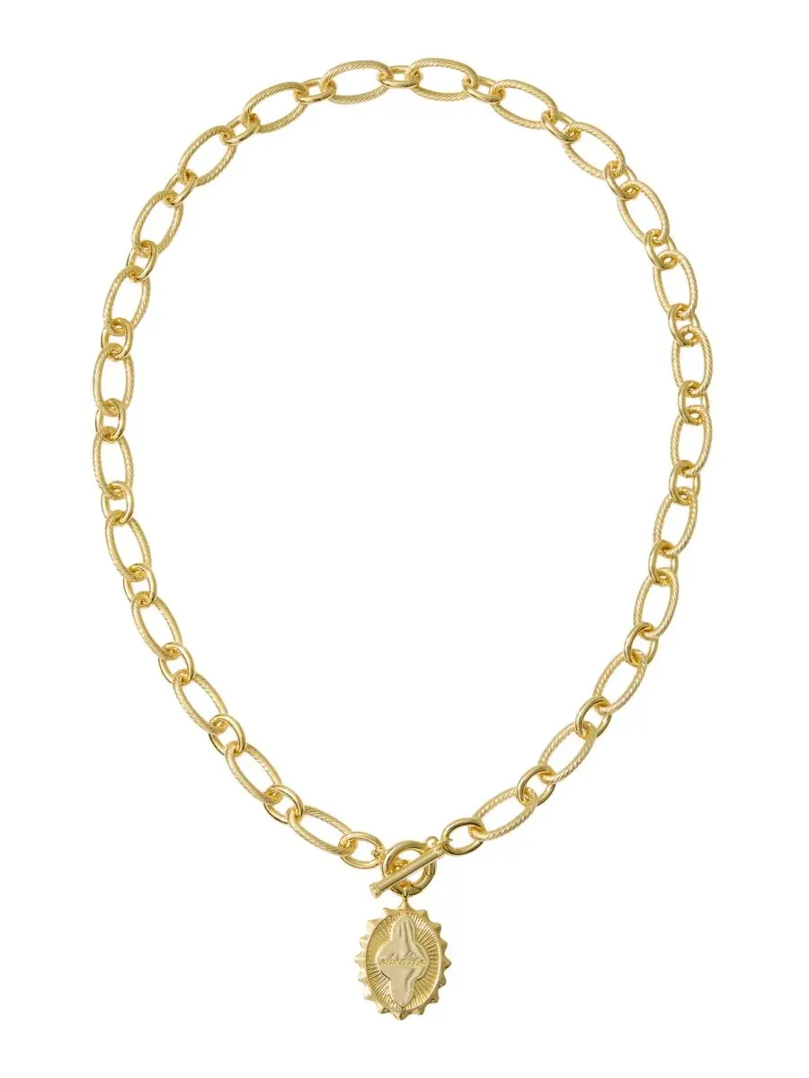 Колье Abuelita с позолотой 14 карат, звенья и цепочка Kendra Scott — изображение 3 из 3