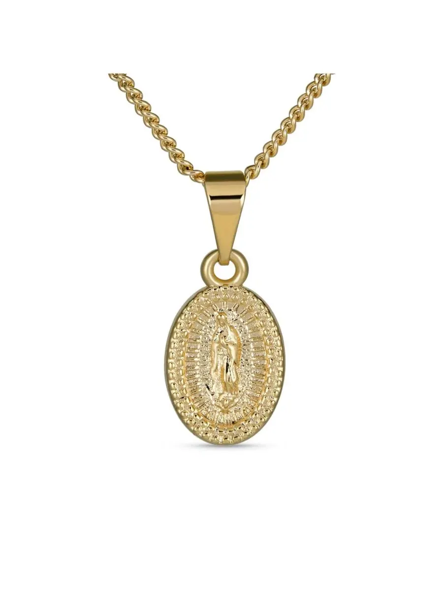 Комплект ювелирных украшений с подвеской и серьгами, модель Lady de Guadalupe Bling Jewelry — изображение 2 из 5