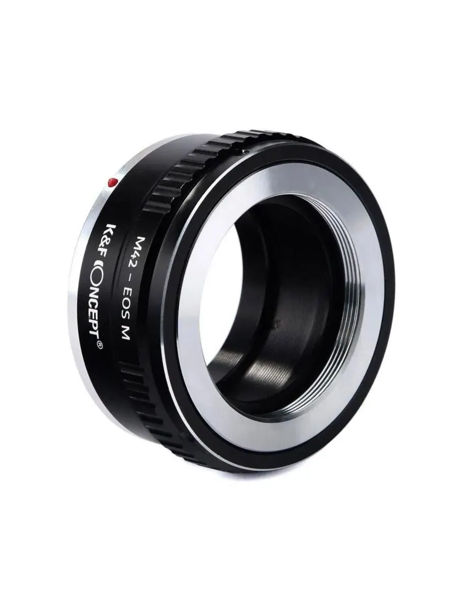 Переходник для объектива K&F Concept M42-EOS M — изображение 1 из 7, оттенок нет цвета