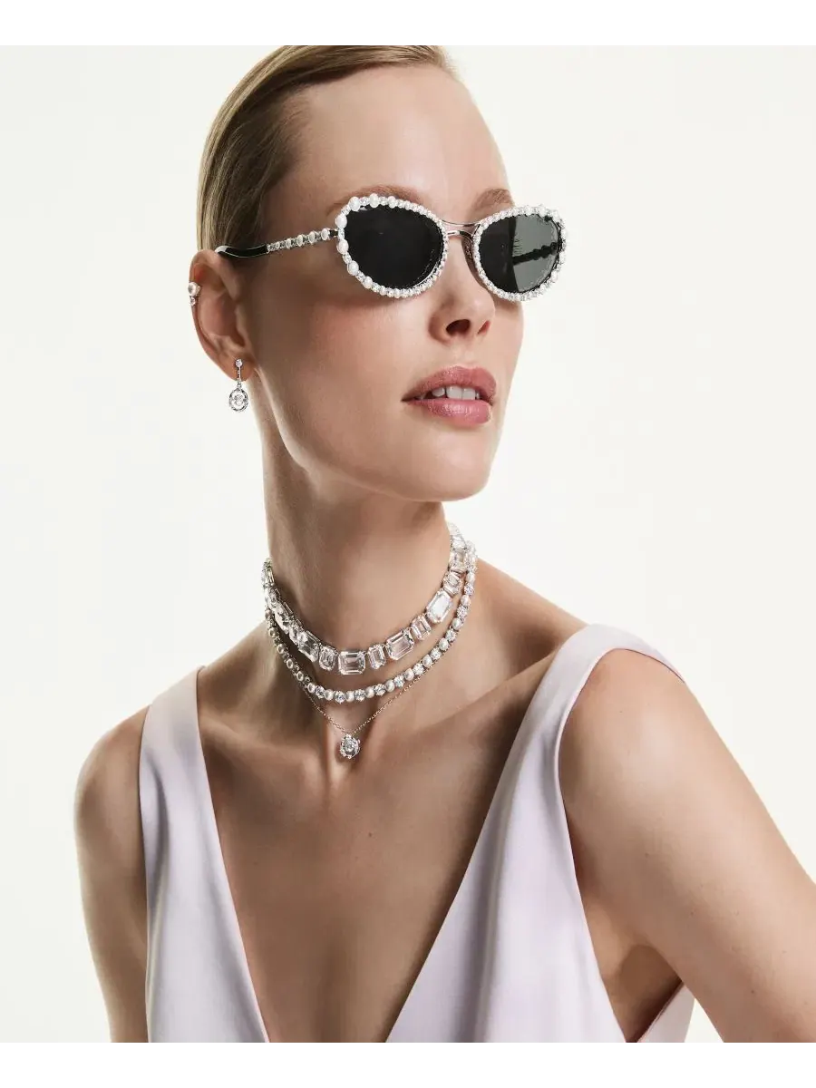 Подвеска «Звездное небо» с родиевым покрытием Swarovski — изображение 7 из 7, оттенок серебряный