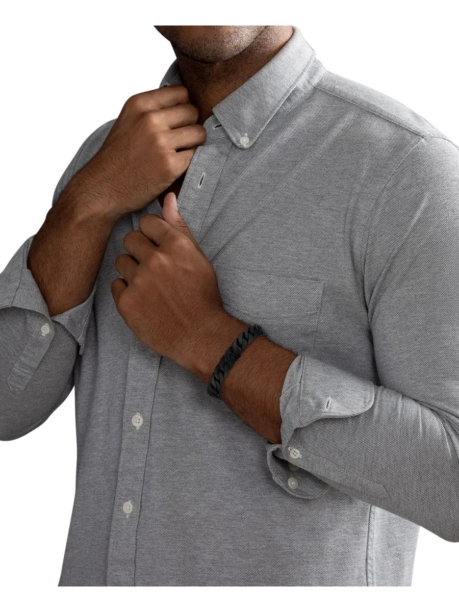 Черный двухслойный браслет-цепочка из нержавеющей стали Esquire Men'S Jewelry — изображение 3 из 3