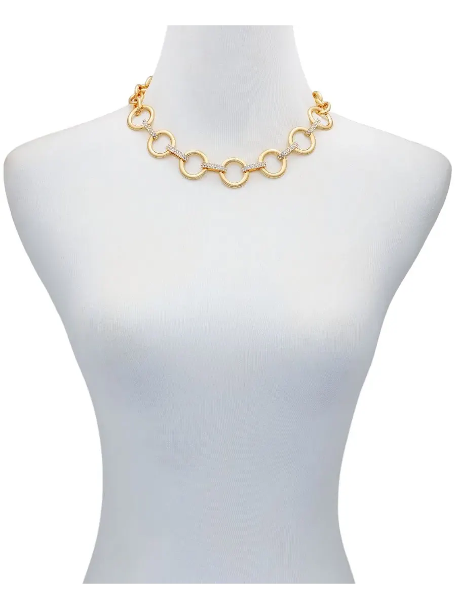 Колье с камнем из стекла Gold GUESS — изображение 3 из 3, оттенок золото
