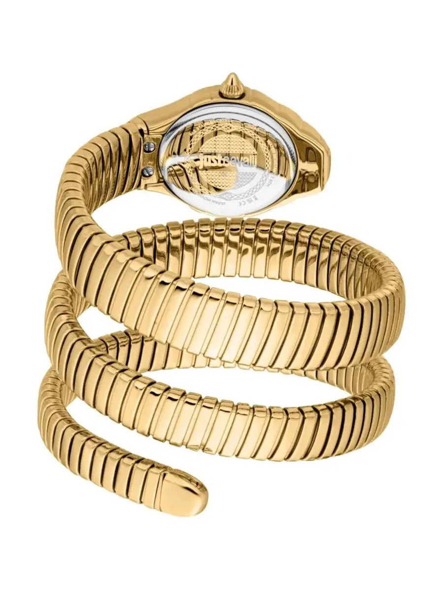Женские часы Amanta Quartz IP Stainless Steel Bracelet Watch Just Cavalli — изображение 3 из 3, оттенок золотистый