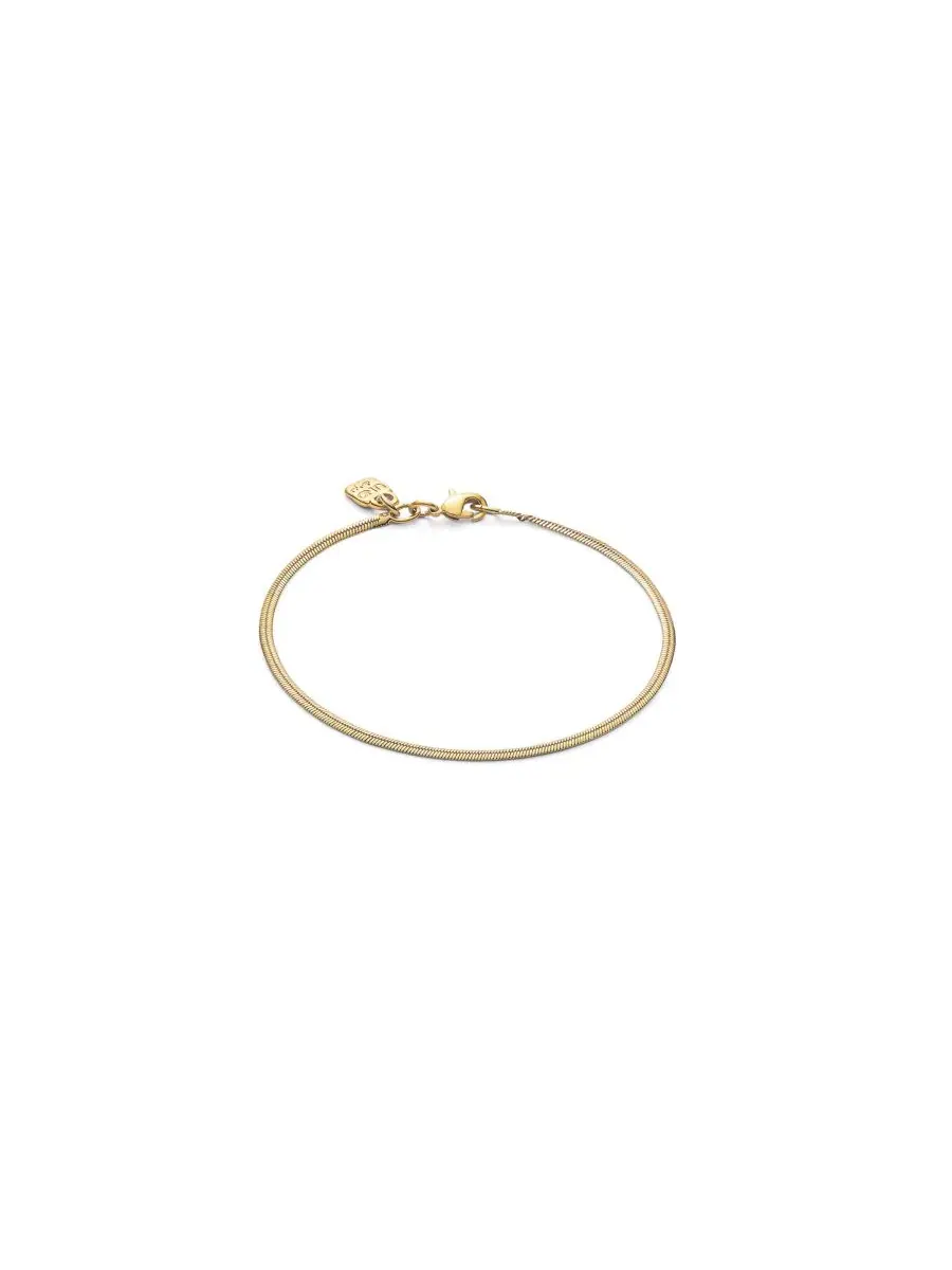 Браслет с подвеской-стрекозой 18K с позолотой UNOde50 — изображение 1 из 4