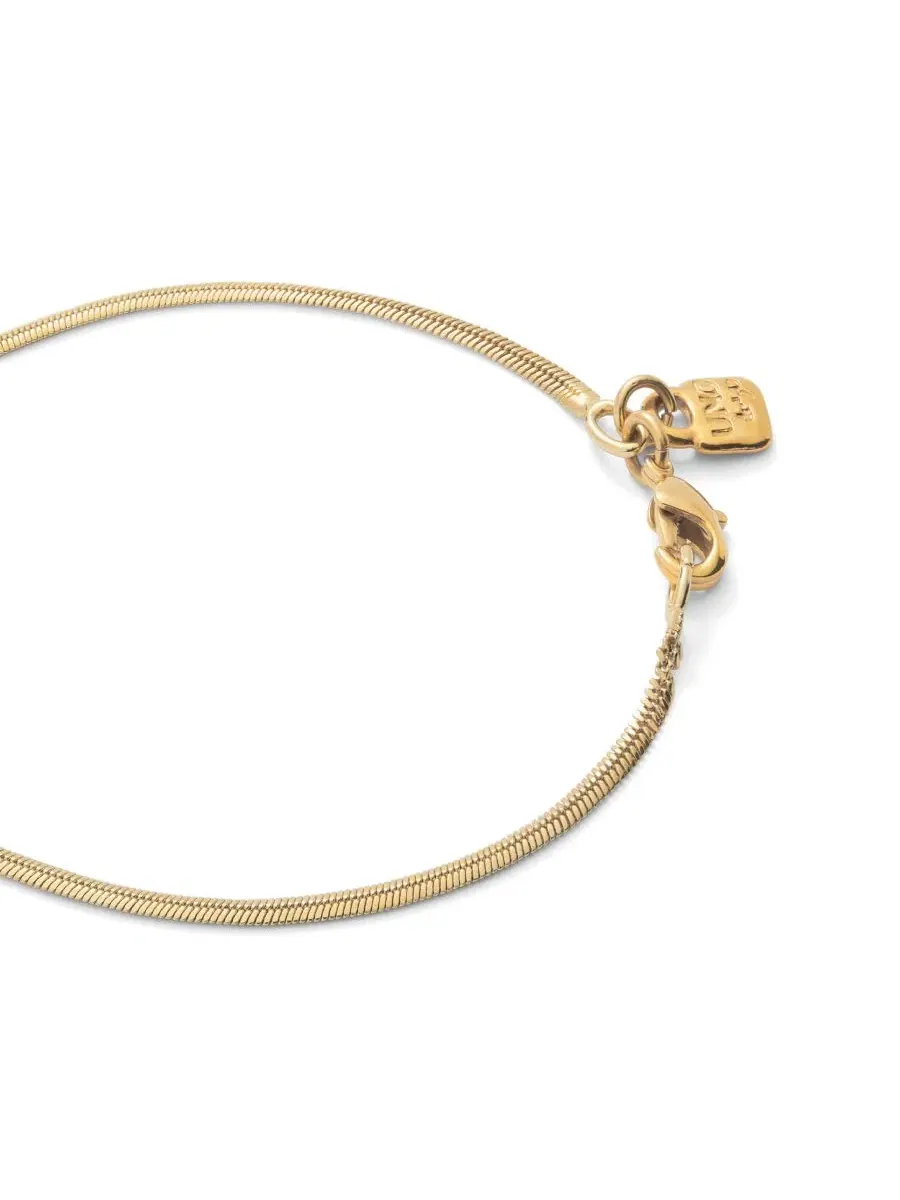Браслет с подвеской-стрекозой 18K с позолотой UNOde50 — изображение 3 из 4
