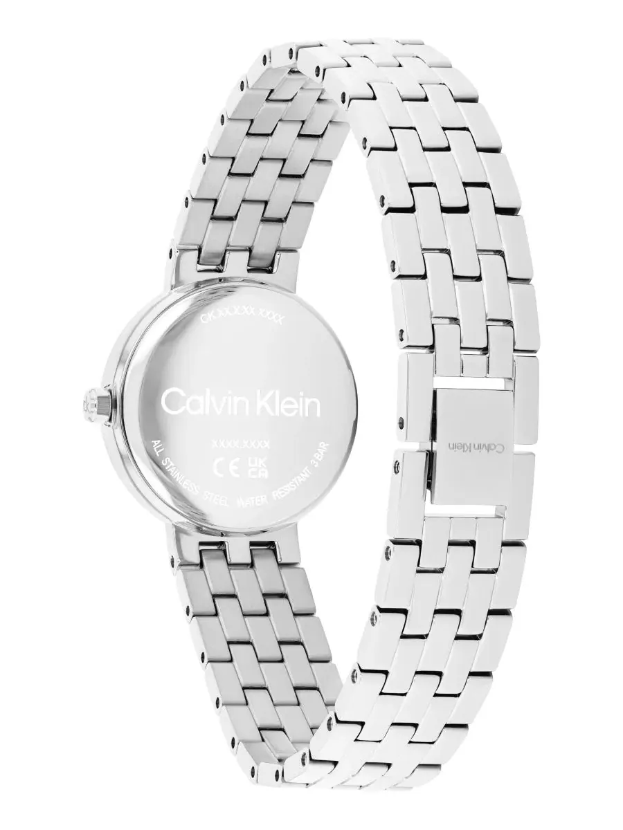 Женские часы с браслетом из нержавеющей стали, 26 мм Calvin Klein — изображение 2 из 5, оттенок серебряный
