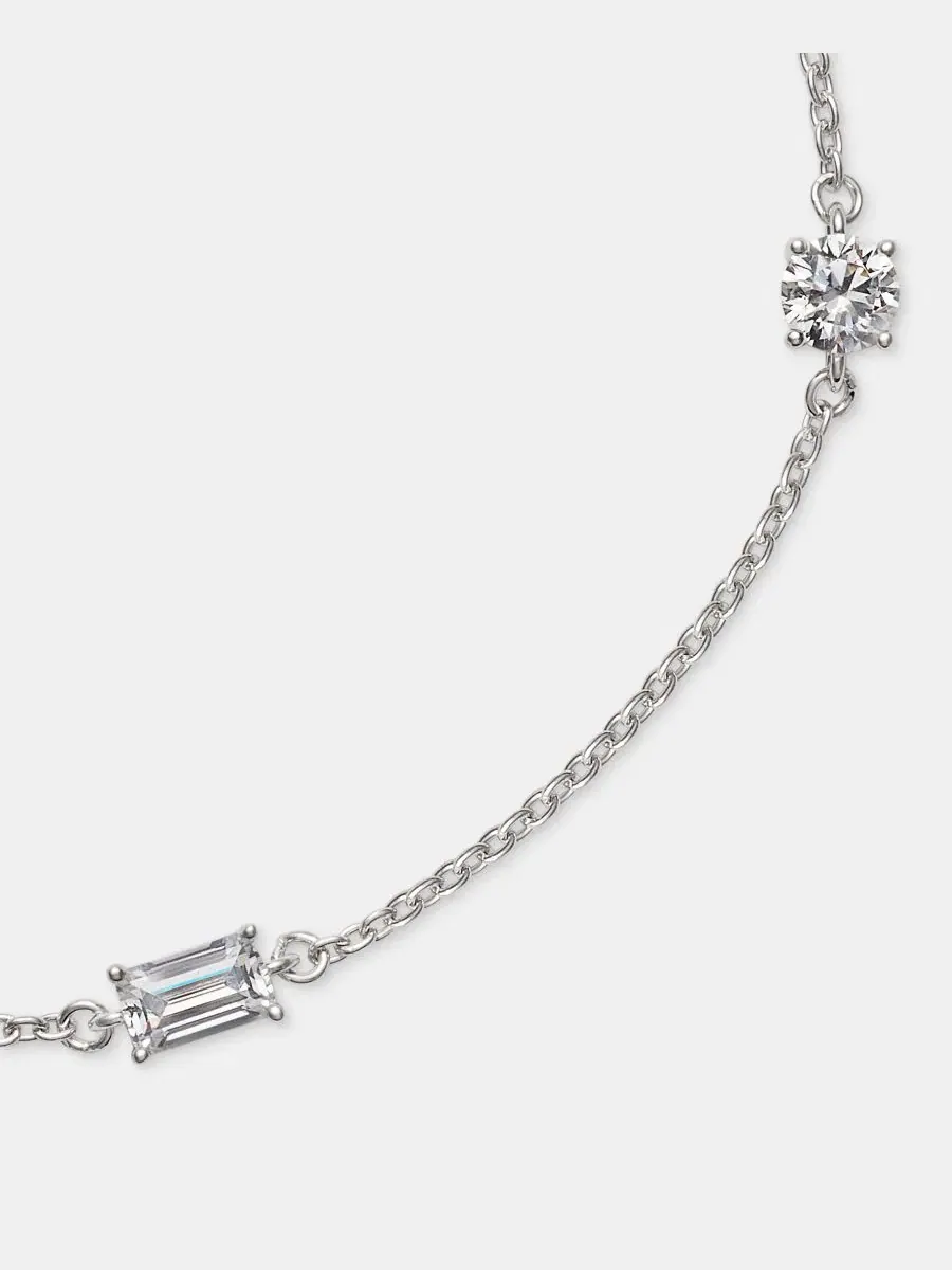 Браслет с кубическим цирконием, стерлинговое серебро Lauren Ralph Lauren — изображение 4 из 4, оттенок серебряный