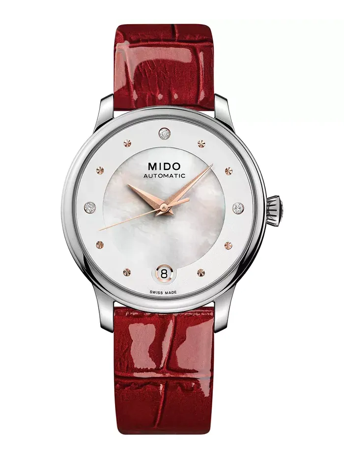Женские автоматические часы Swiss Automatic Baroncelli II с бриллиантами — изображение 6 из 11, оттенок черный