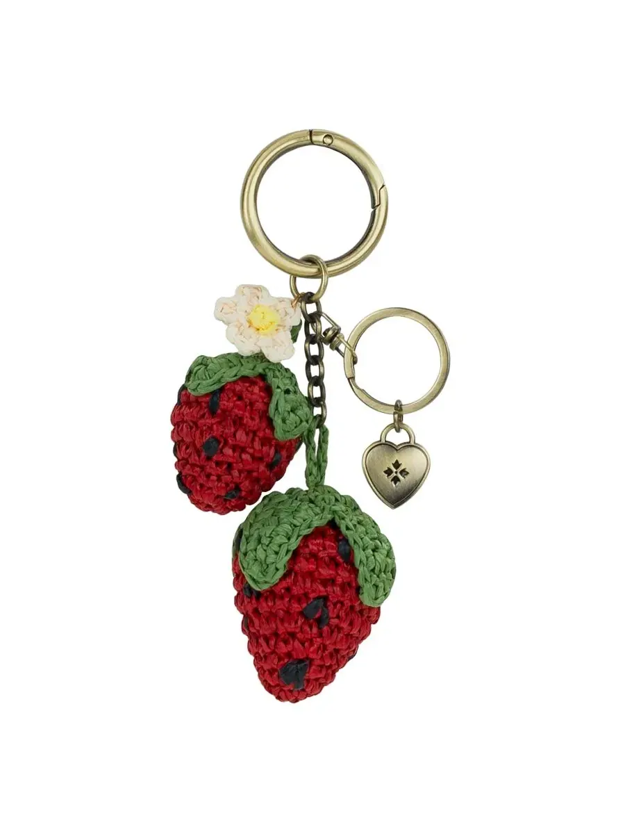 Подвеска для сумки Patricia Nash Strawberry Handbag Charm — красный