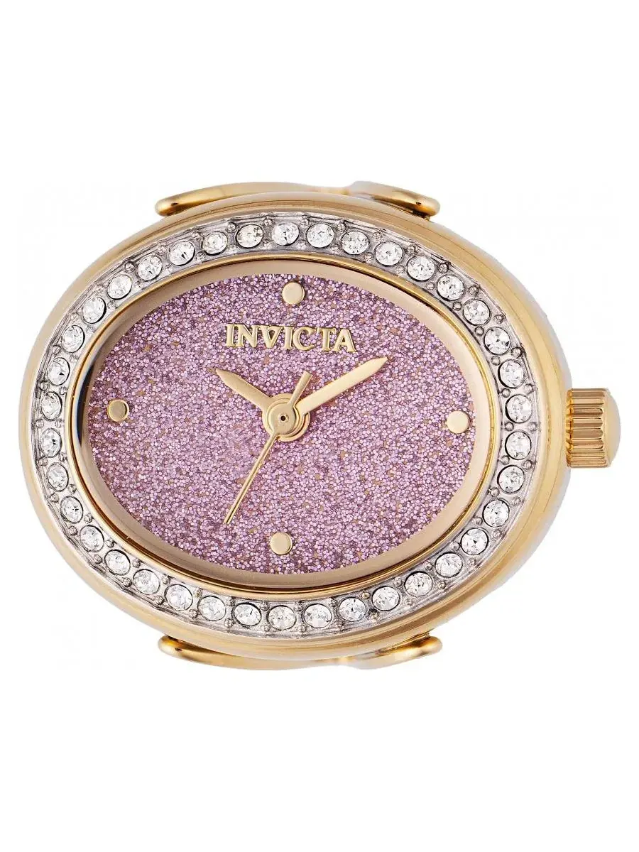 Женские часы Mini Quartz с розовым циферблатом Invicta — изображение 1 из 3, оттенок золото