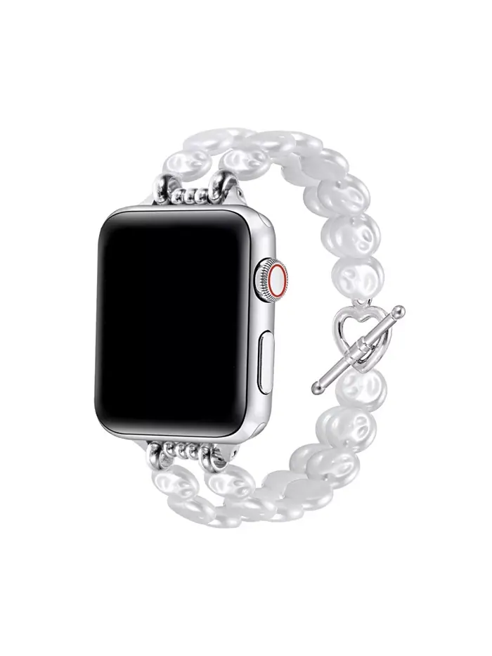 Элойз - браслет с искусственным жемчугом для Apple Watch 44,45,46,49 мм Posh Tech — изображение 1 из 4