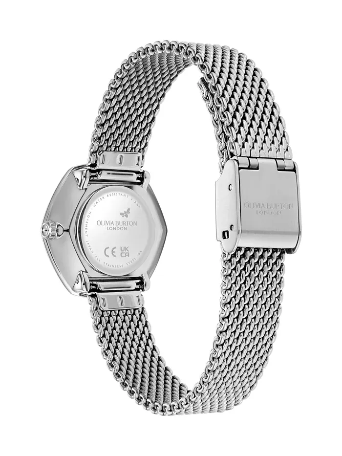 Женские часы-браслет Charing Silver Tone из нержавеющей стали, 28.5 мм Olivia Burton — изображение 4 из 7