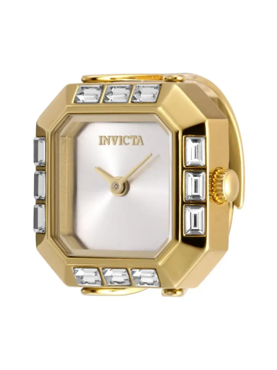 Женские часы-кольцо Mini Ring Watch, модель 49587 Invicta — изображение 2 из 3, оттенок золото