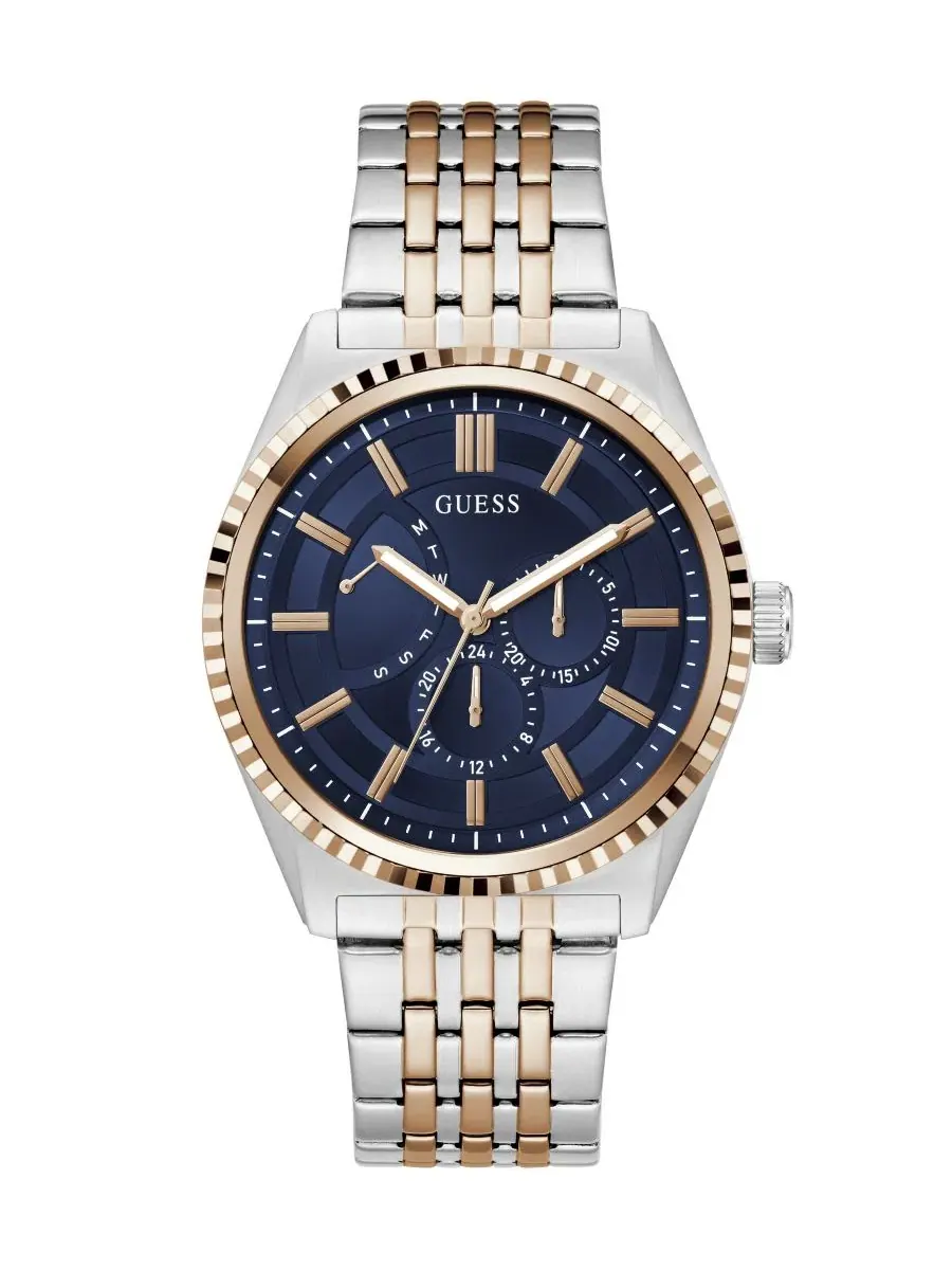 Мужские часы из нержавеющей стали с хронографом, 44 мм GUESS